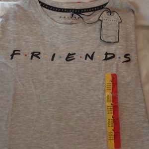 Friends TV show series long t-shirt nightshirt NWT
